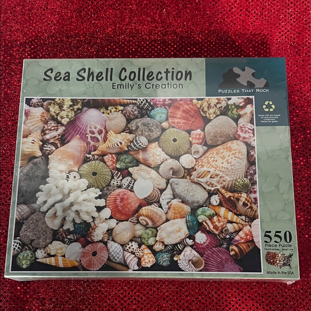 Sea‎ Shell Collection Puzzle - 550 Pieces